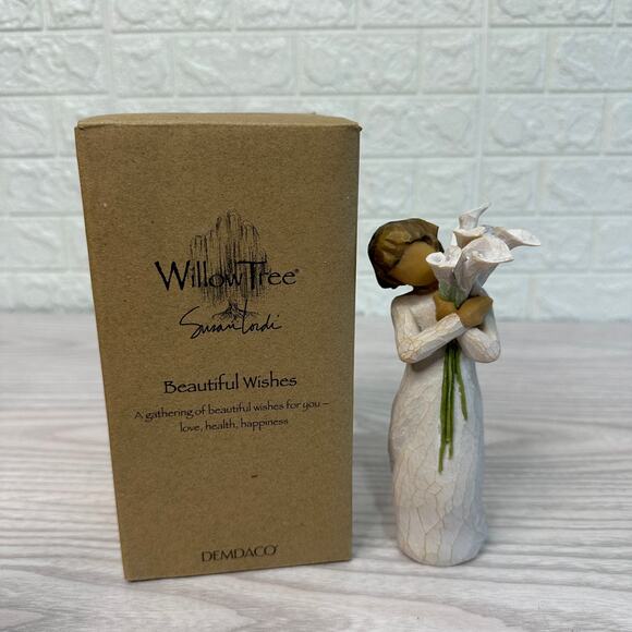 Willow Tree Demdaco Beautiful Wishes HandPainted Resin Figurine 2010 Susan Lordi - Picture 8 of 16